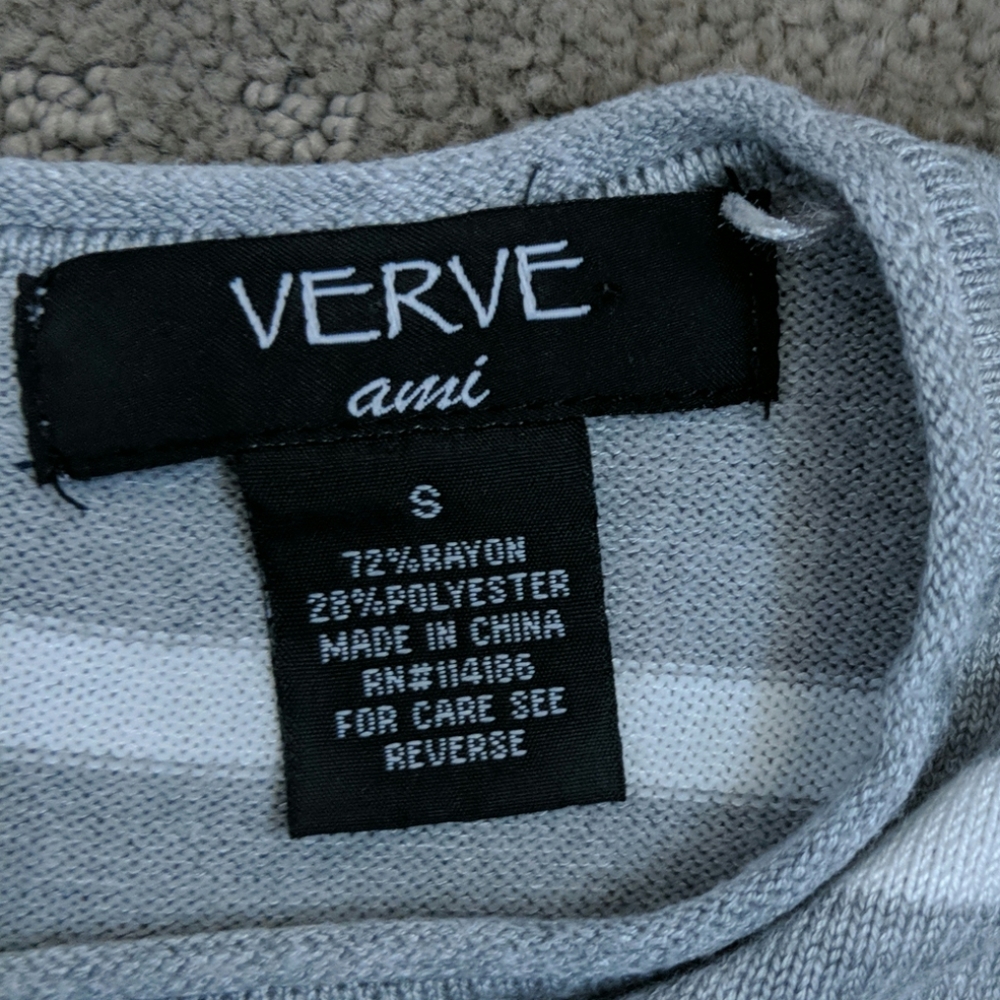 4 for $20🌷Clearance! Verve Ami Striped Sweater - Picture 4 of 7